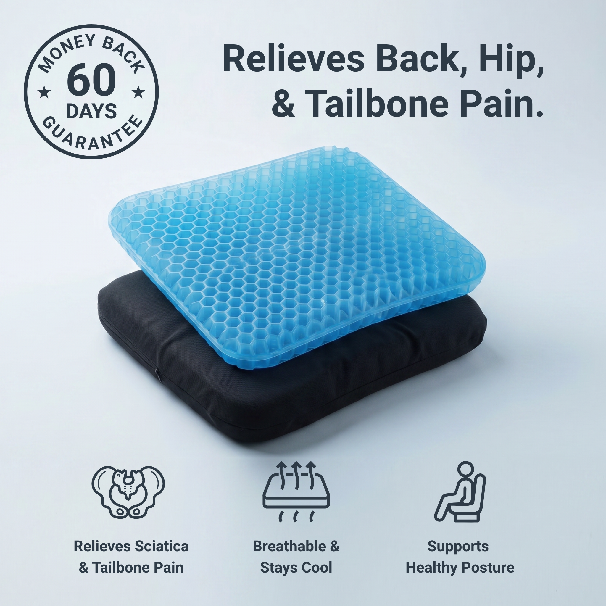 Reltura - Gel Seat Cushion